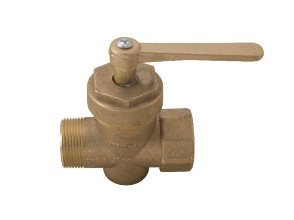 LLAVE DE GAS BRONCE 1 FISBIN UNID