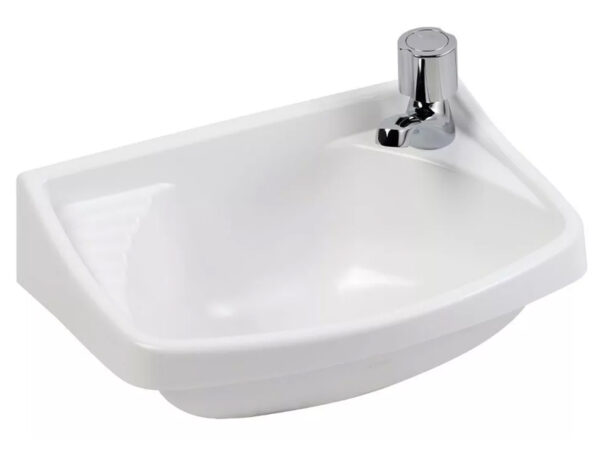 PILETA LAVATORIO PP BCO 36X36CM/3LTS UNO