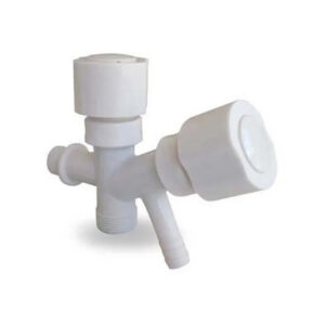 CANILLA PVC DOBLE P/LAVAR. C/PICO JS-700