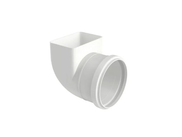 CODO 90 TRANSICION BAJANTE A 110 MM TIGR