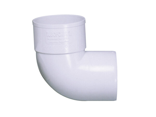 CODO PVC 90º DE 40 M-H TUBOFORTE UNID