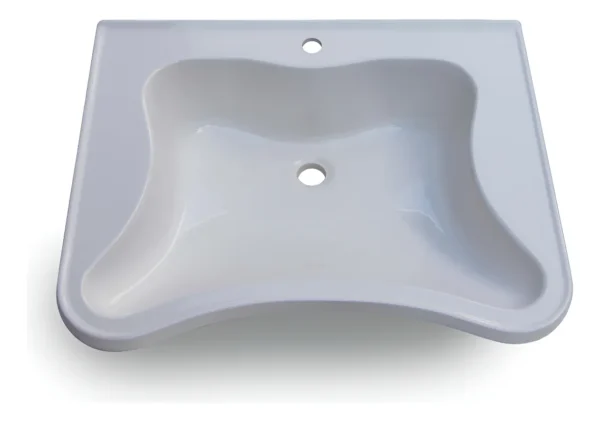 LAVATORIO C/MENSULA FIJA 65X52X16.5 CM